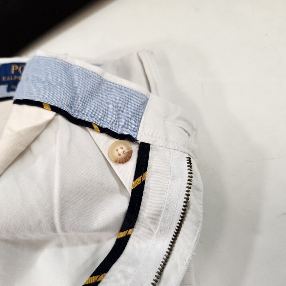 Polo Ralph Lauren Mens Chino 9" Short Size 40 White - Picture 12 of 15